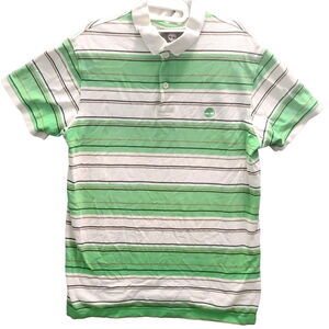 Timberland Earthkeepers Mens Polo Multicolor Size Large 100% Cotton Pullon